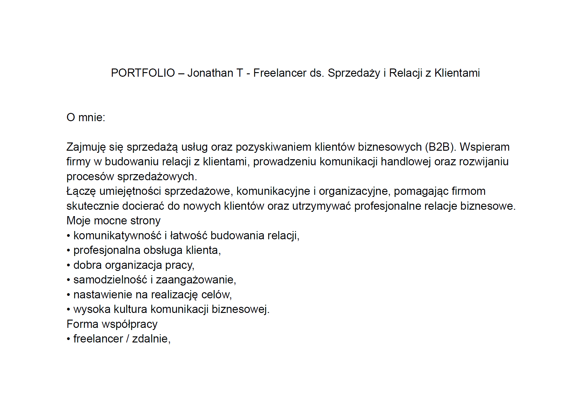 Portfolio item