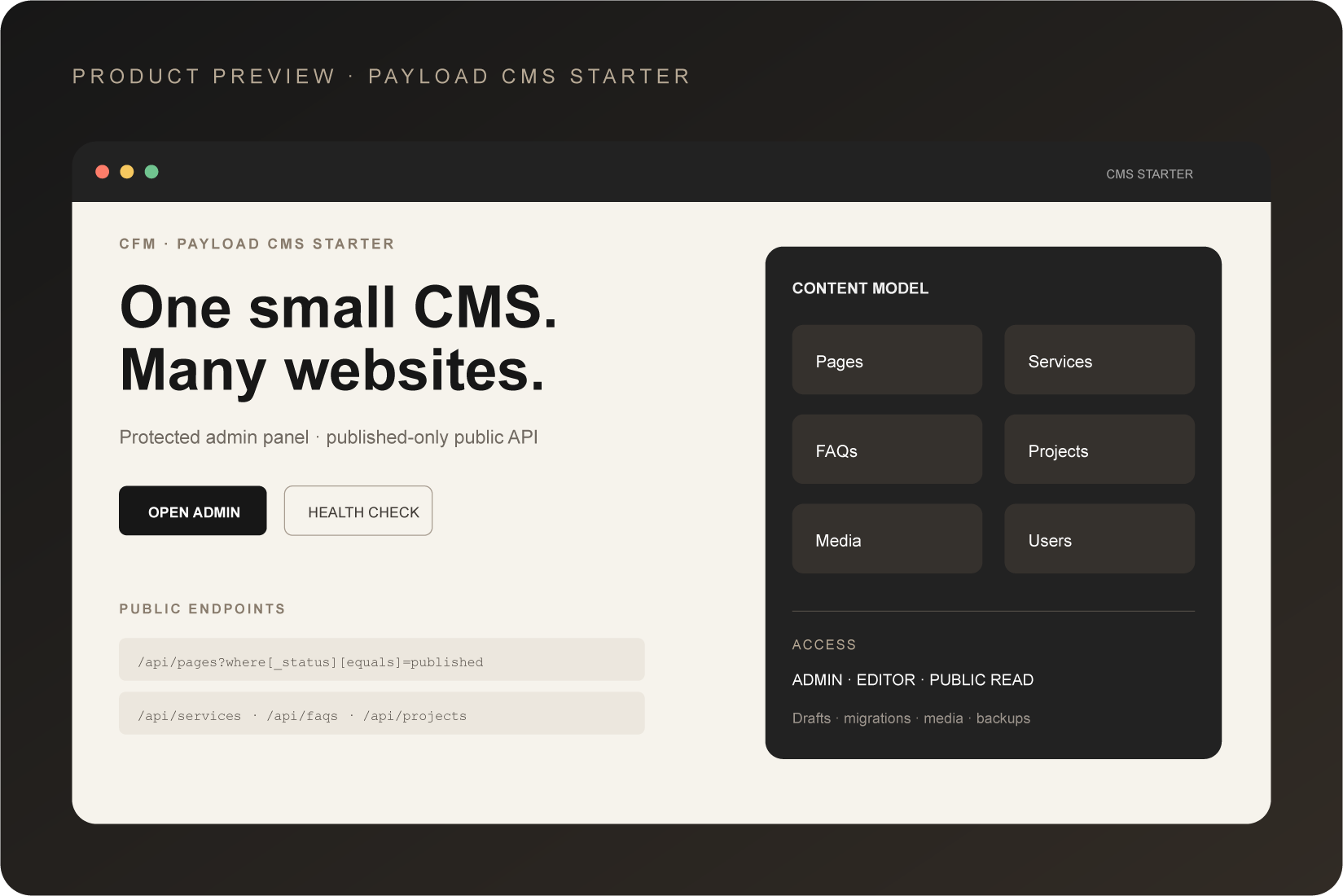 Portfolio item