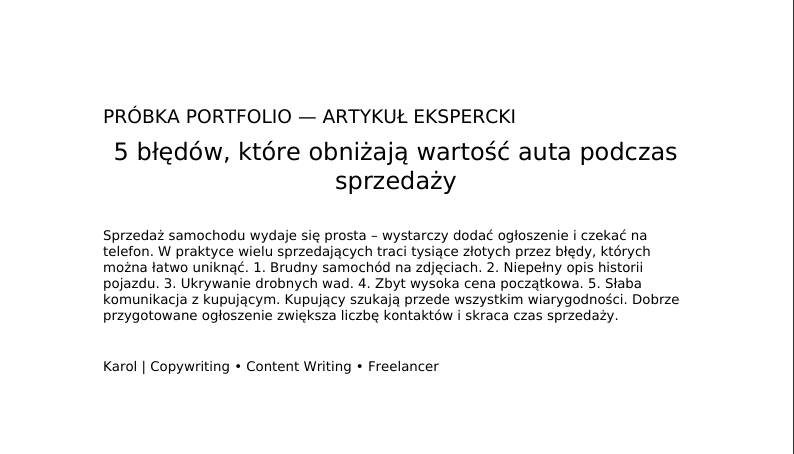 Portfolio item