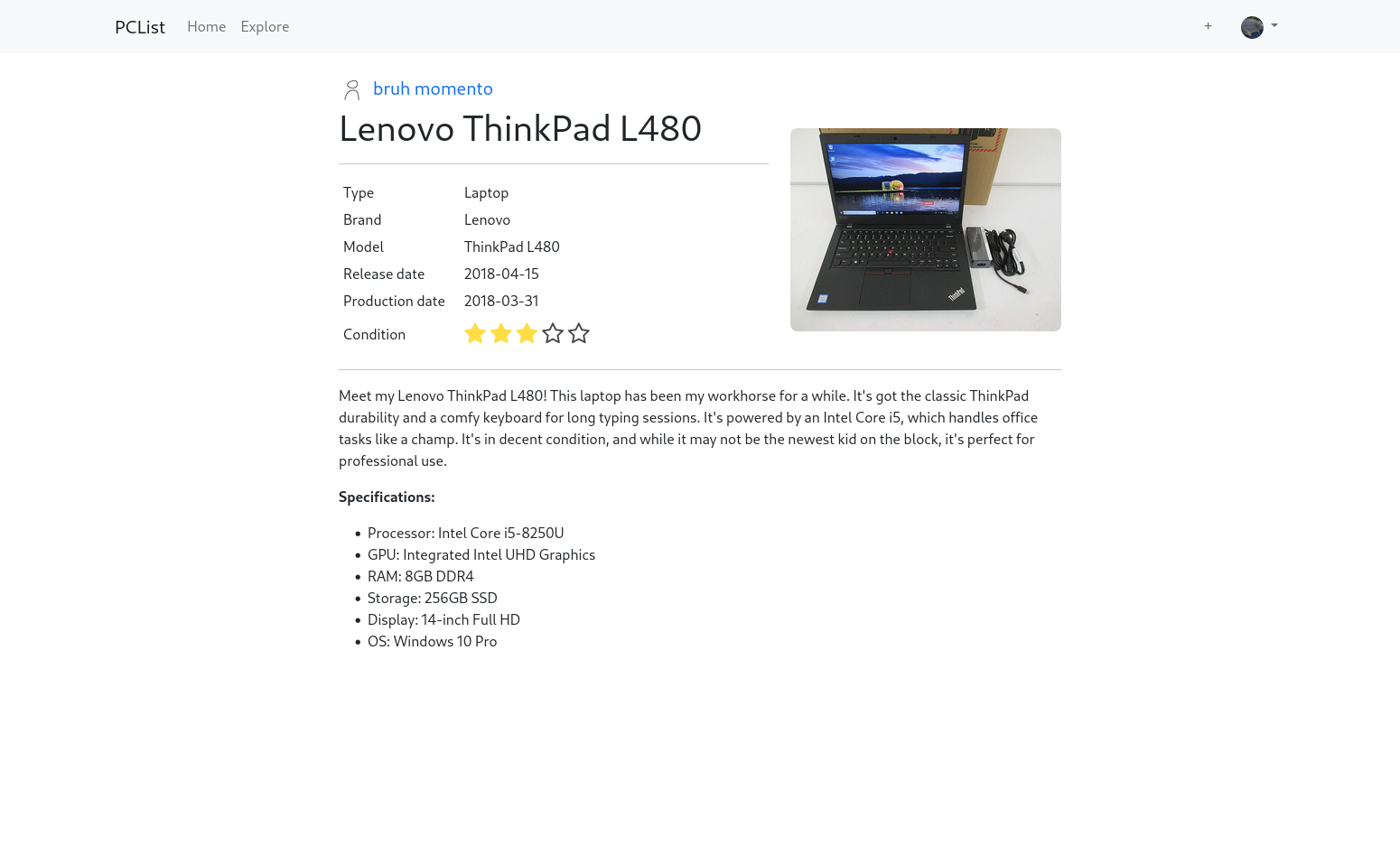 Portfolio item