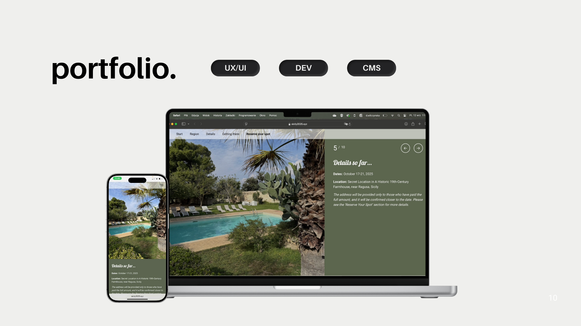 Portfolio item