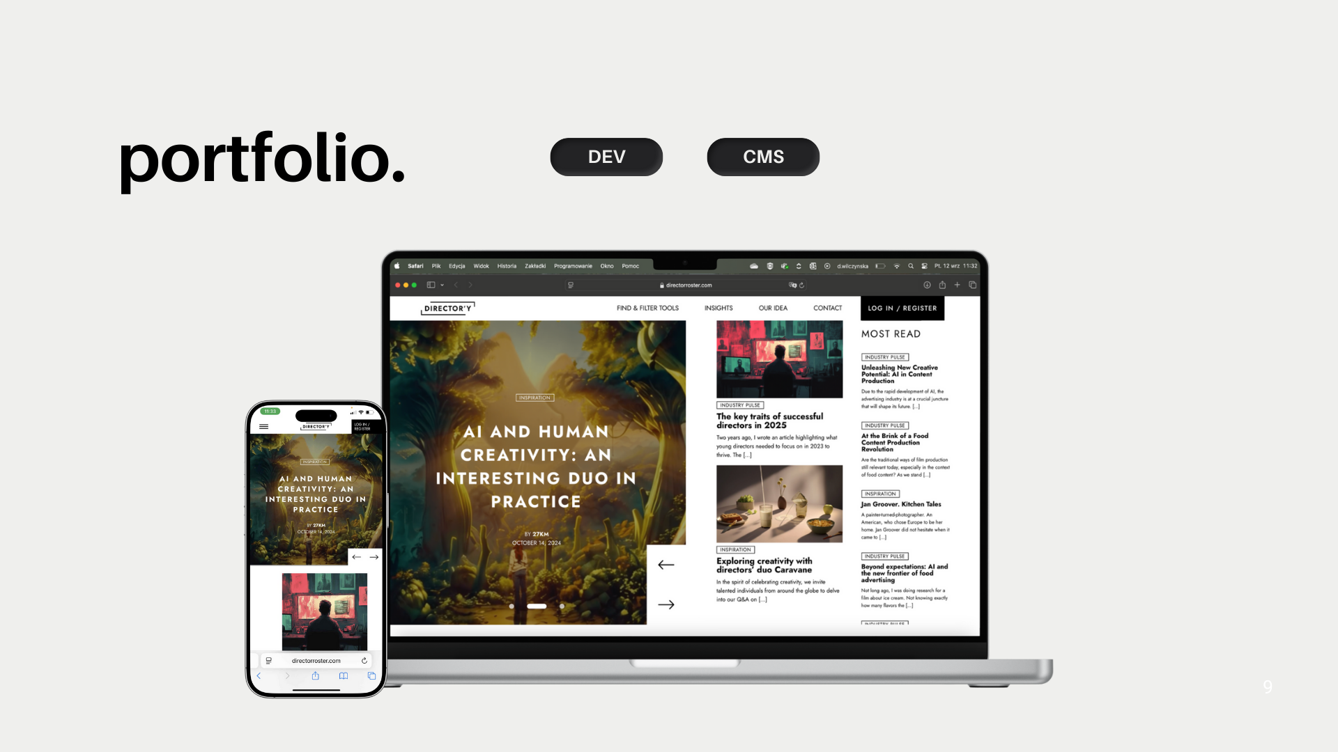 Portfolio item