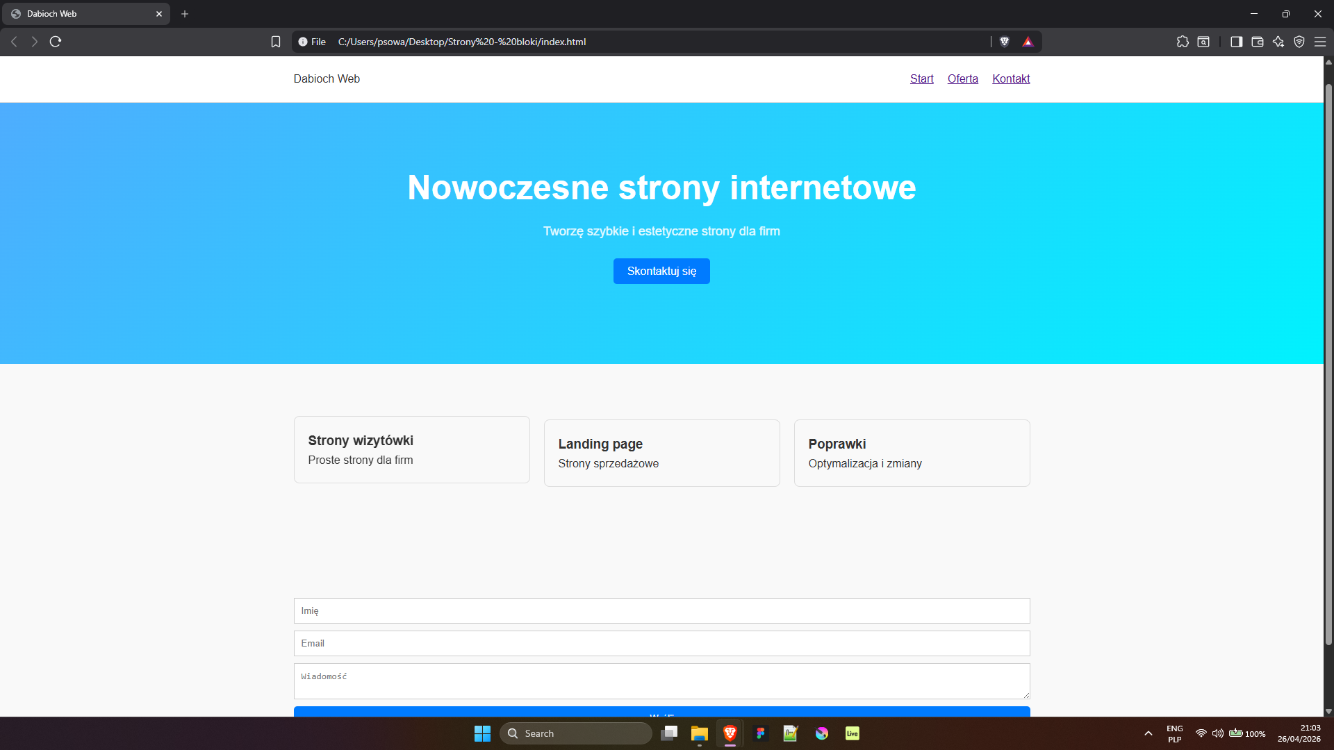 Portfolio item