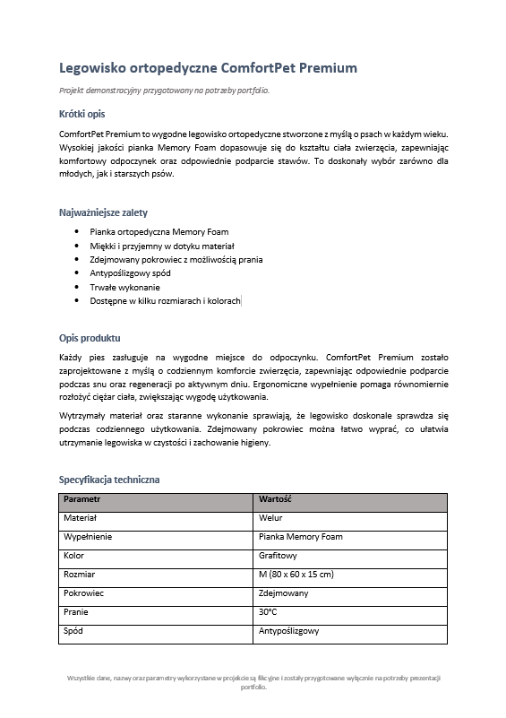 Portfolio item