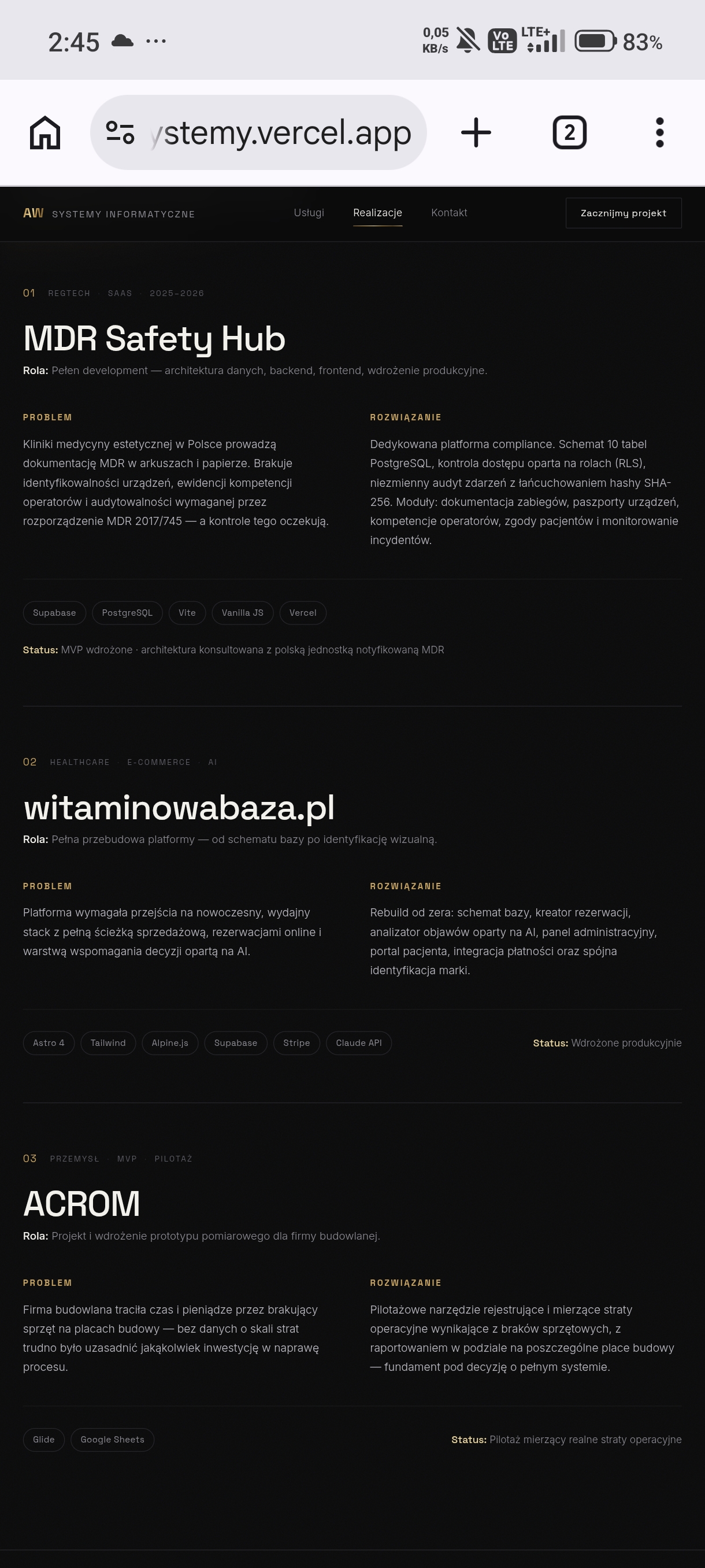 Portfolio item