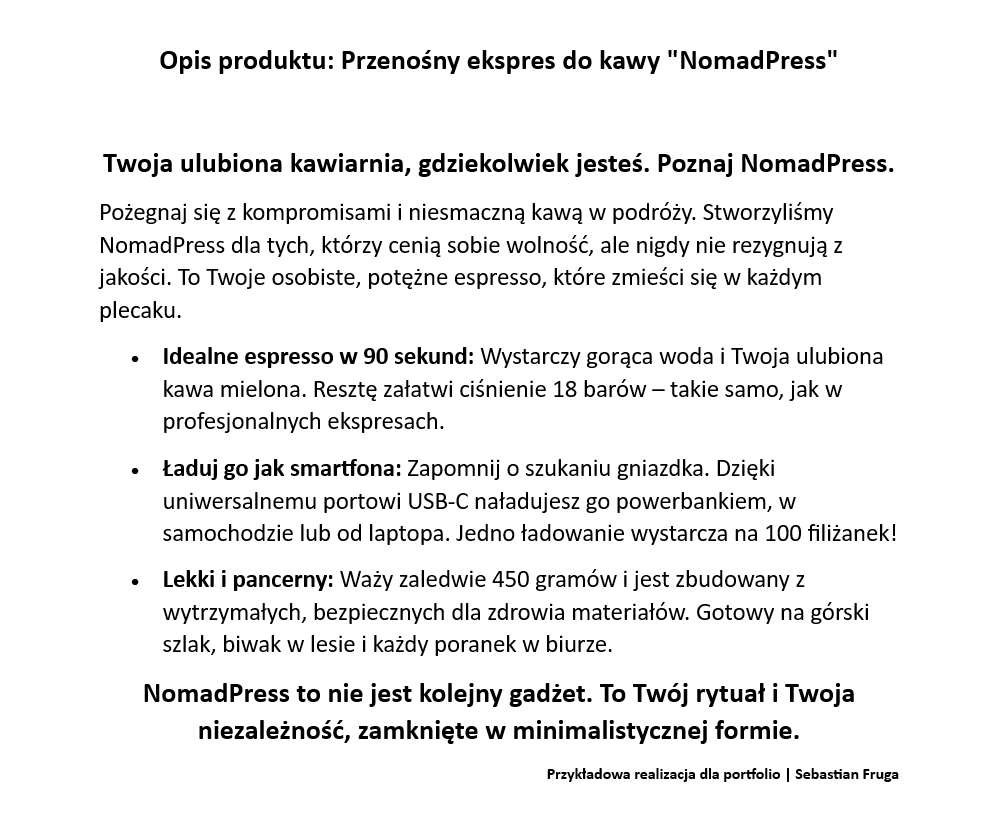 Portfolio item