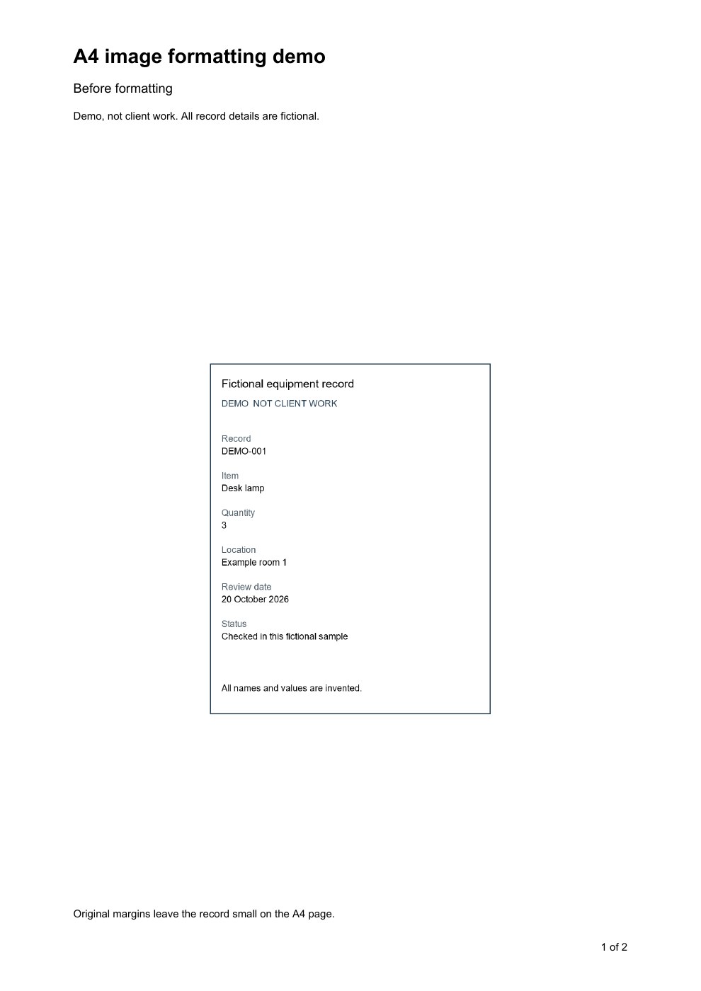 Portfolio item