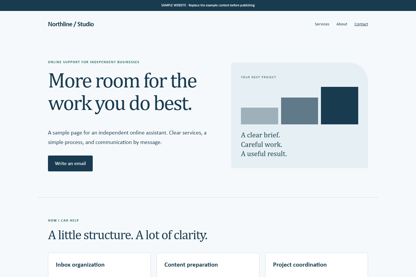 Portfolio item