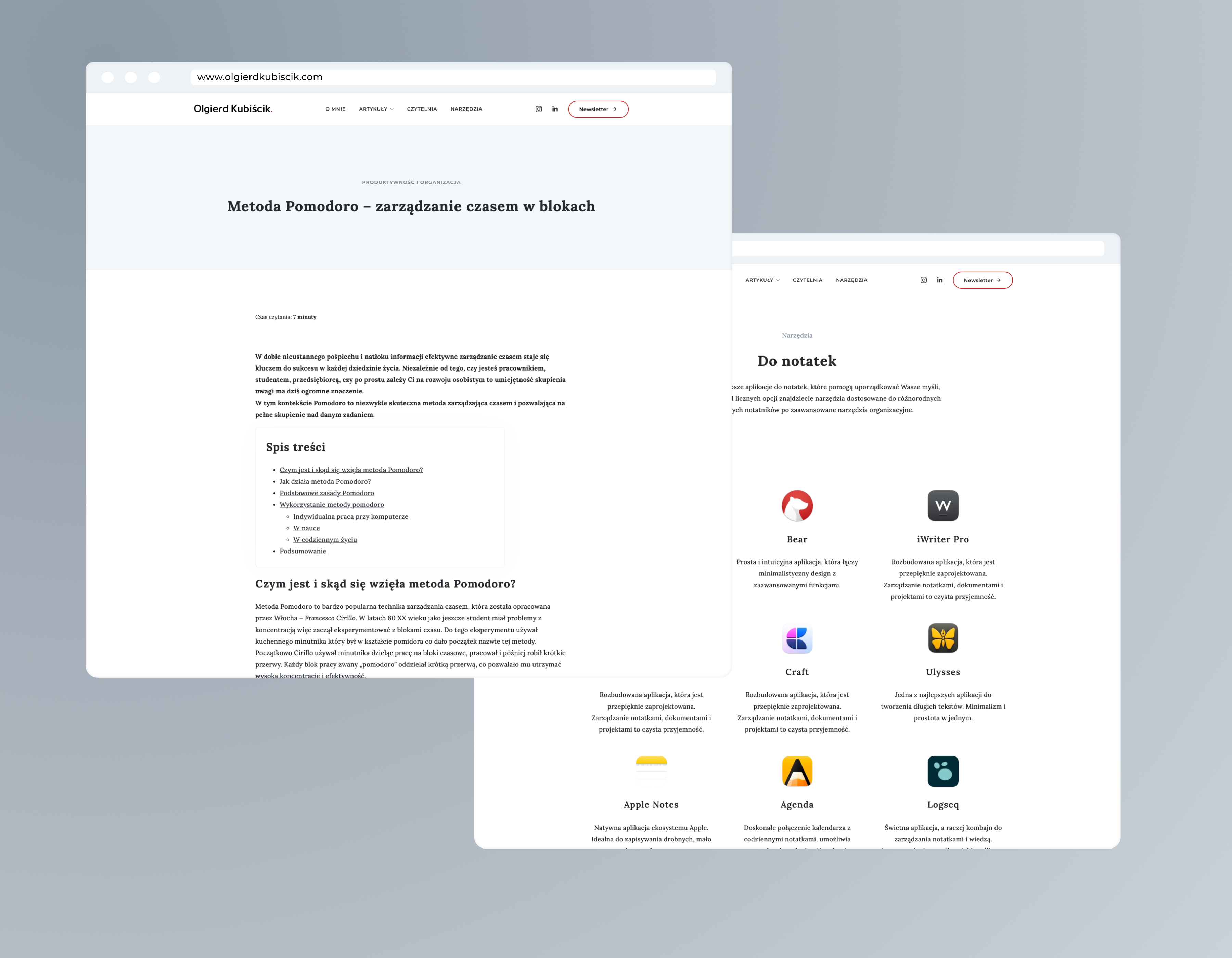 Portfolio item
