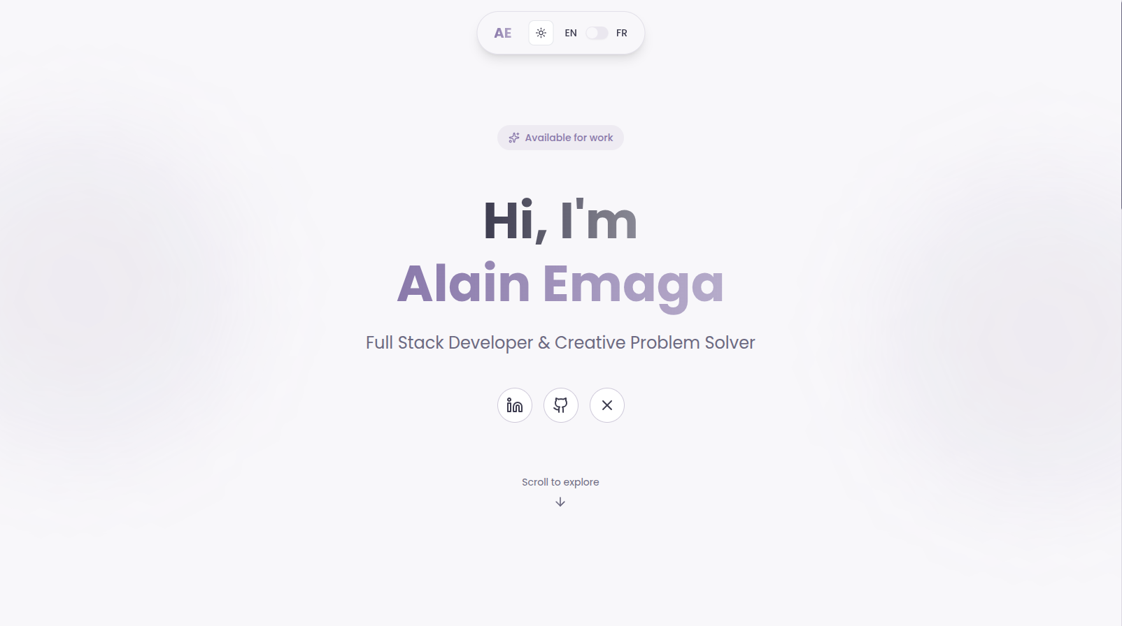 Portfolio item