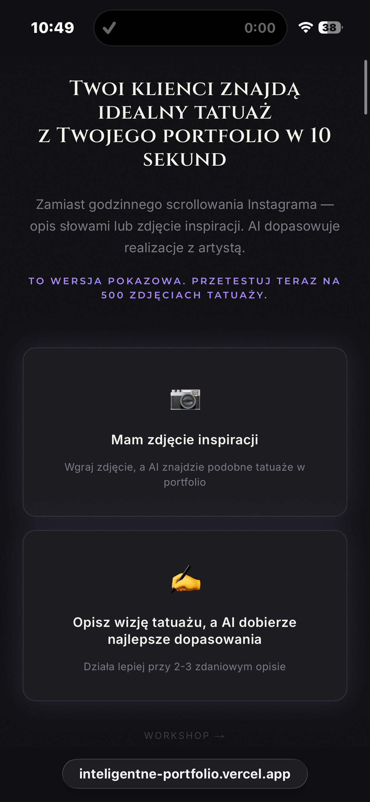 Portfolio item