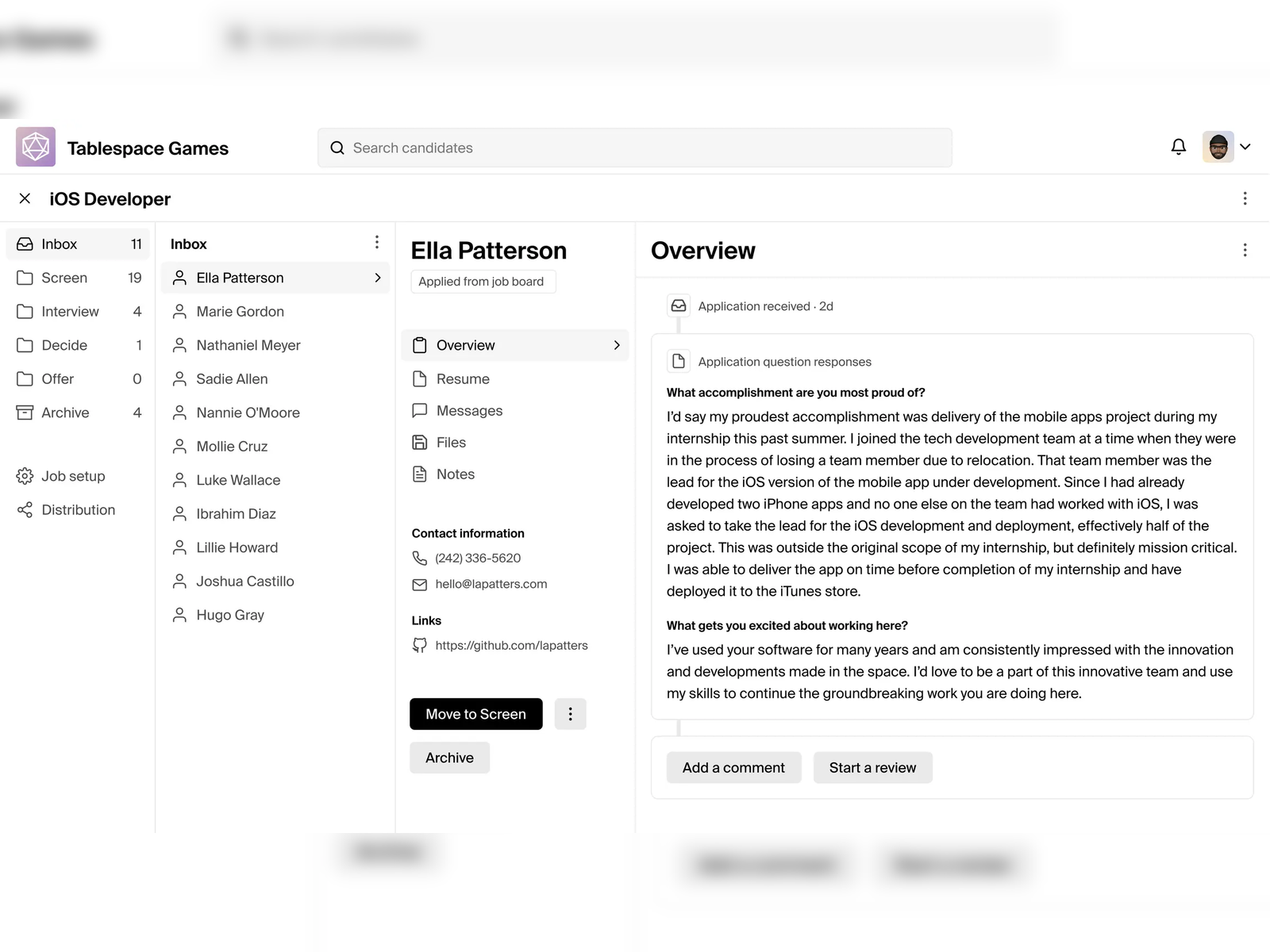 Portfolio item