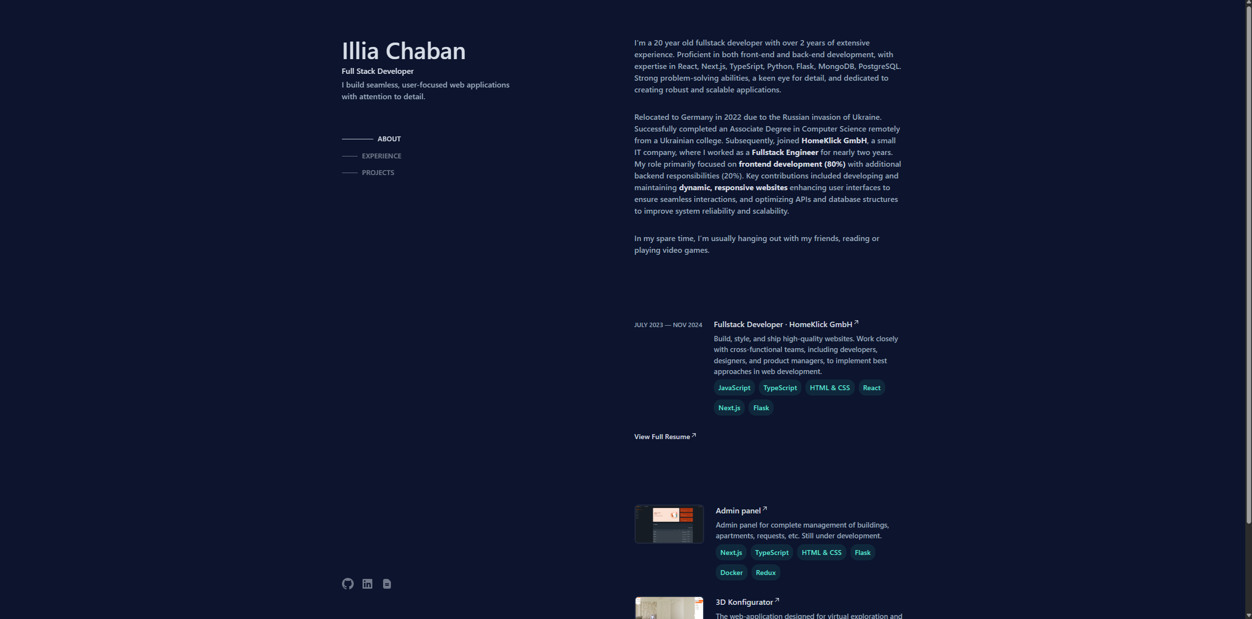 Portfolio item