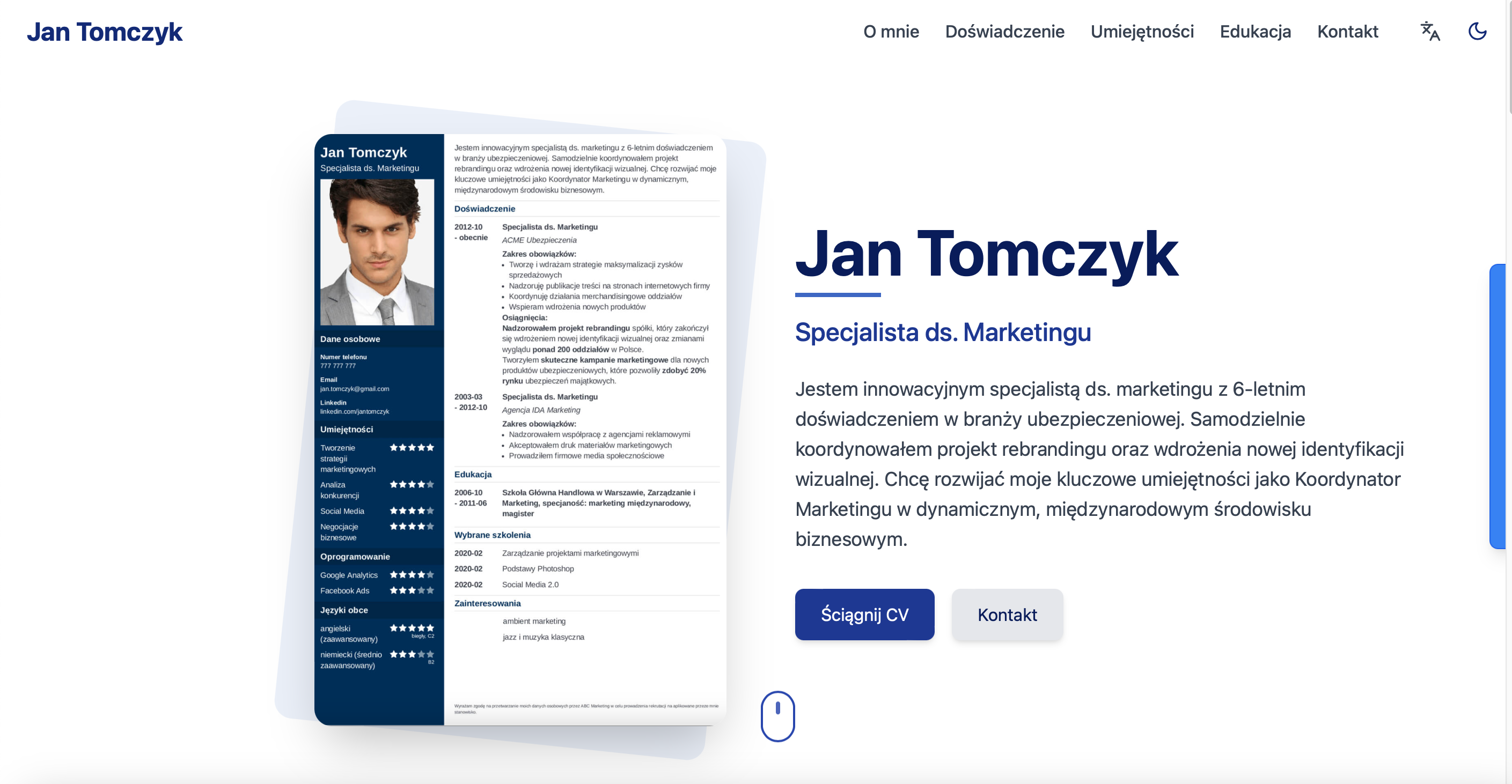 Portfolio item