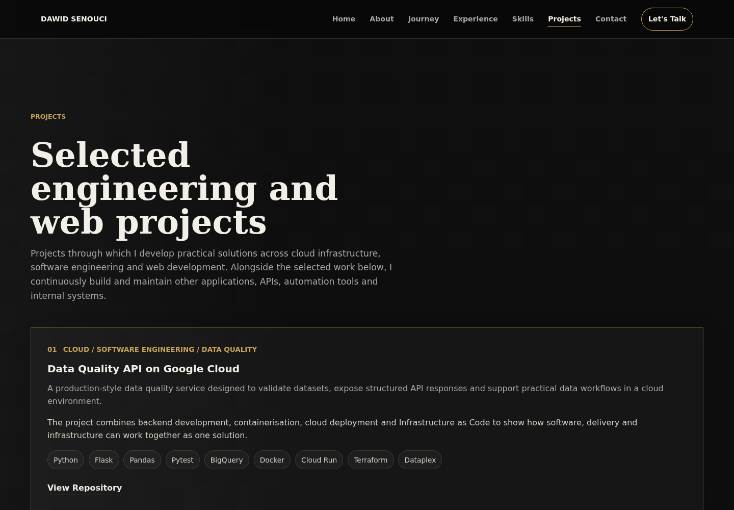 Portfolio item