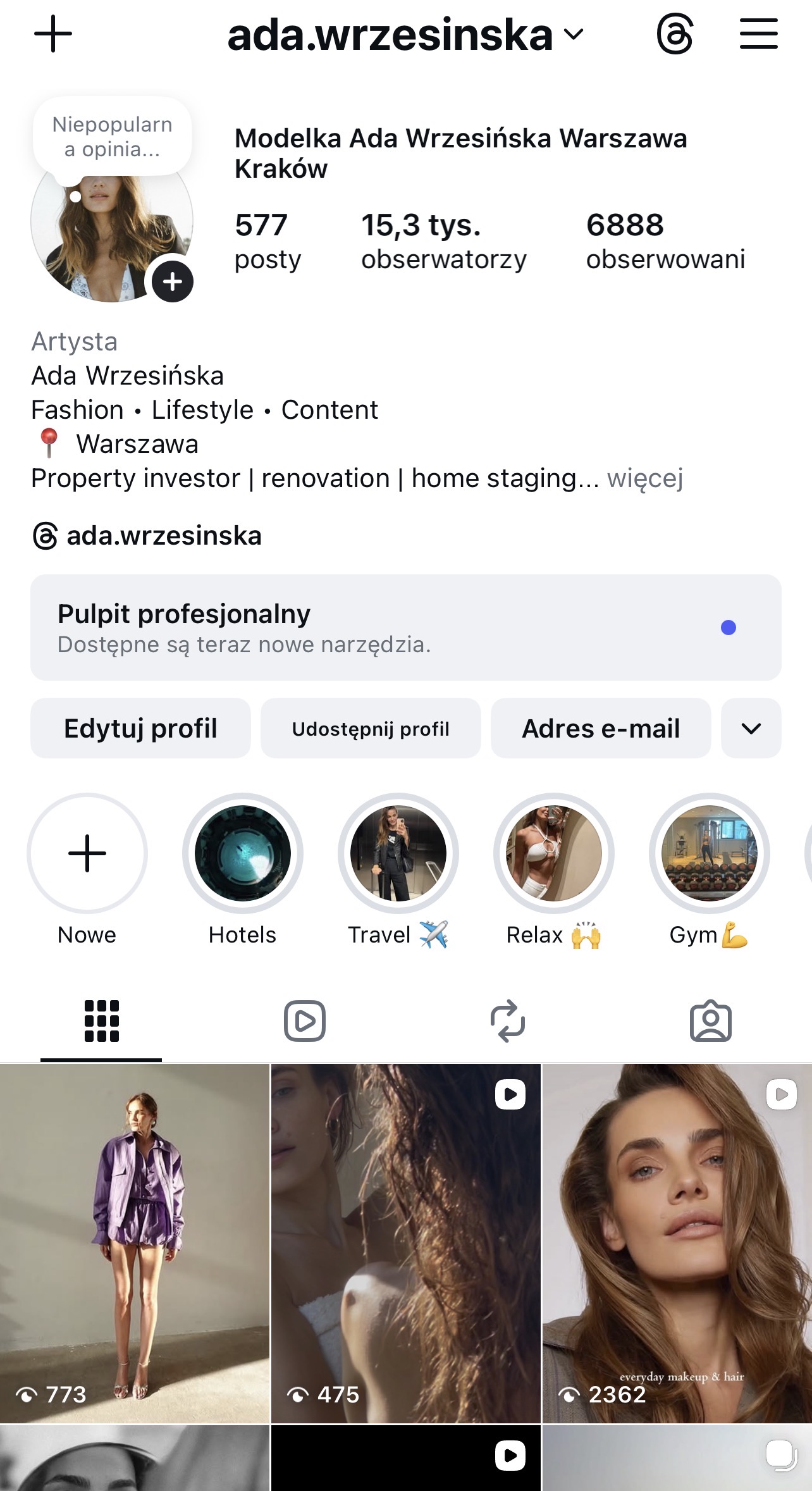 Portfolio item