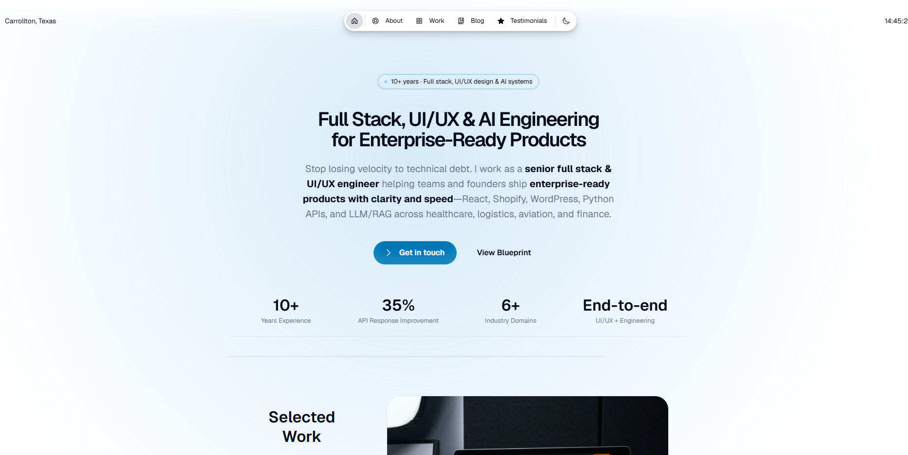 Portfolio item