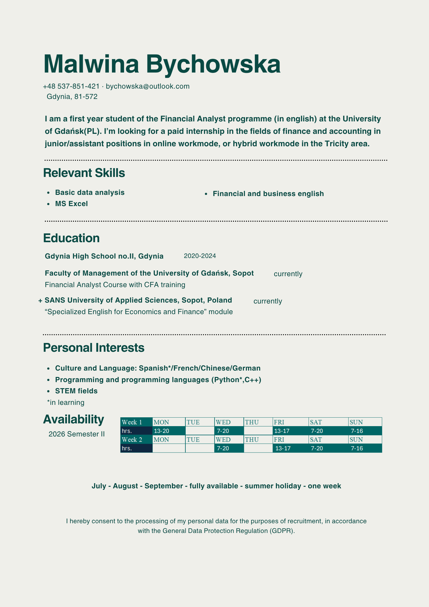 Portfolio item