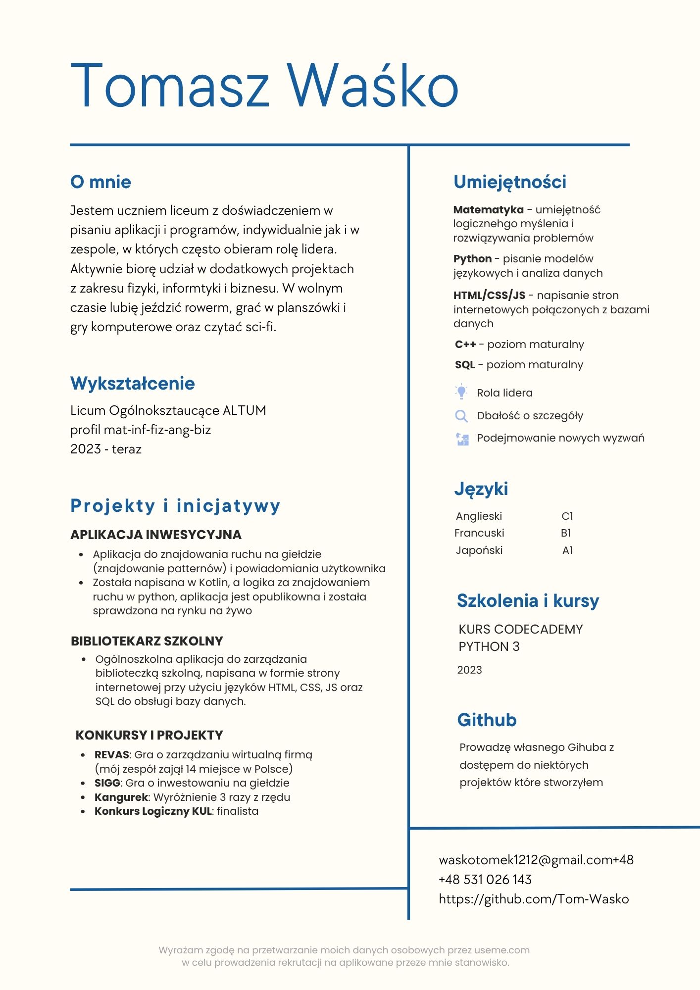 Portfolio item