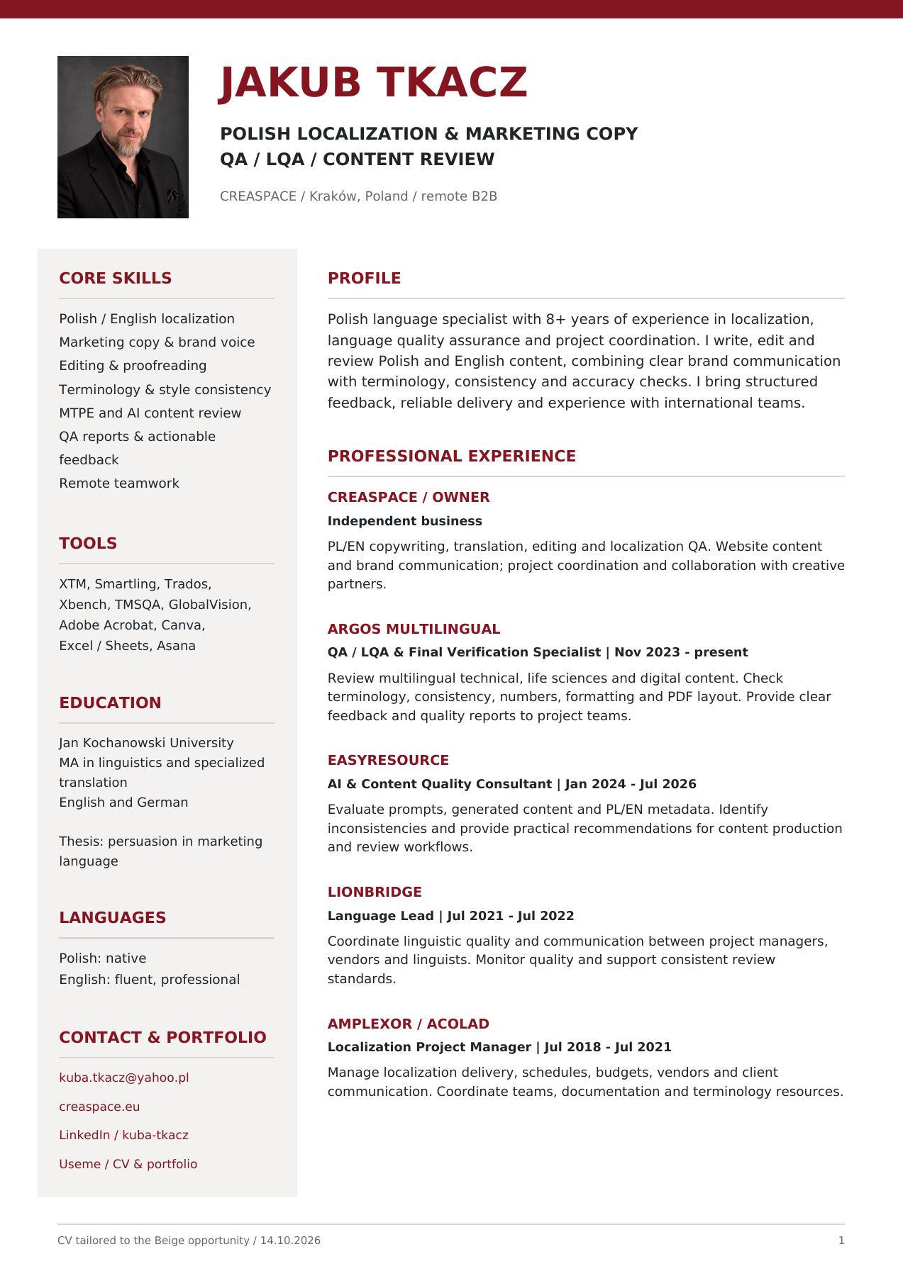 Portfolio item